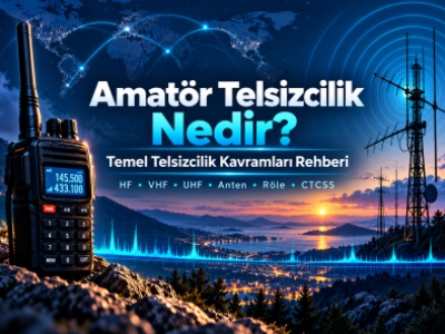Amatör Telsizcilik Nedir? Temel Telsizcilik Kavramları Rehberi